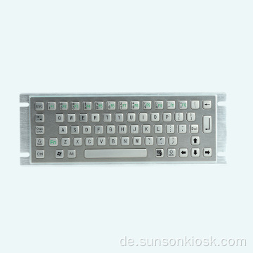 Braille-Tastatur und Touchpad aus Metall